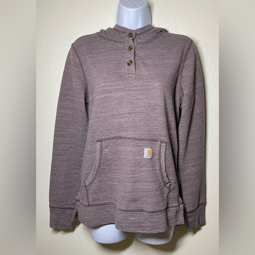 Carhartt Women’s Light Purple Hoodie | Medium